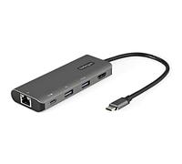 StarTech.com USB C Multiport Adapter - 10Gbps USB Type-C Mini Dock with 4K 30Hz HDMI - 100W Power Delivery Passthrough - 3-Port USB Hub, GbE - USB 3.1/3.2 Gen 2 Laptop Dock - 10" Cable