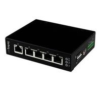 Startech 5 Port Unmanaged Industrial Gigabit Ethernet Switch Din Rail / Wall-Mou