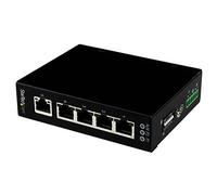 StarTech.com 5 Port Unmanaged Industrial Gigabit Ethernet Switch - DIN Rail / Wall-Mountable