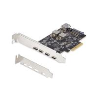 StarTech 5-Port USB PCIe Card, USB 3.2 10Gbps, PCI Express Card with 4x USB-C...