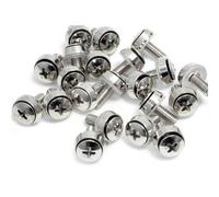 StarTech Mounting Screws CABSCREWSM6 M6 for Server Rack Cabinet 50-pack