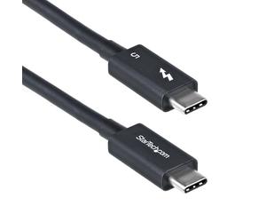 StarTech 50cm/1.6ft Thunderbolt 5 Cable USB-C 80Gbps 240W PD 8K 60Hz | USB-C to USB-C, 120Gbps Boost, Thunderbolt Certified, Compatible with Thunderbolt 4, DP 2.1 Alt Mode