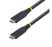 StarTech 50cm/1.6ft USB4 USB-C Cable, 40Gbps, 240W, 8K 60Hz DP2.1, Black