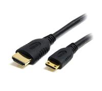 StarTech 50cm Mini HDMI to HDMI Cable with Ethernet - 4K 30Hz High Speed Mini...