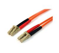 StarTech 50FIBLCLC1 1m Multimode 50/125 Duplex Fibre Patch Cable LC - LC