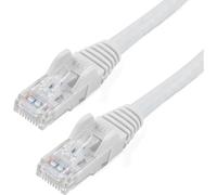 StarTech 5ft CAT6 Ethernet Cable - White CAT 6 Gigabit Ethernet Wire -250Mhz 100W PoE RJ45 UTP Network Patch Cord Snagless with Strain Relief (N6PATCH5WH)