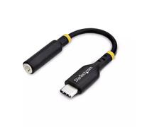 StarTech 5in (12.7cm) USB-C to 3.5mm TRRS Headphone/Headset Jack Audio Adapte...
