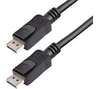StarTech.com 5m (15ft) DisplayPort 1.2 Cable - 4K x 2K Ultra HD VESA Certified DisplayPort Cable - DP to DP Cable for Monitor - DP Video/Display Cord - Latching DP Connectors