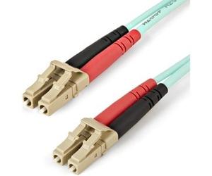 Startech 5M 16.4Ft Lc/Upc To Lc/Upc Om4 Multimode Fiber Optic Cable 50/125?m 10