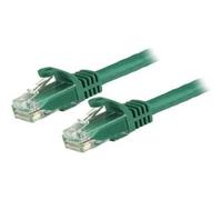 StarTech.com 5m CAT6 Ethernet Cable - Green CAT 6 Gigabit Ethernet Wire -650MHz 100W PoE RJ45 UTP Network/Patch Cord Snagless w/Strain Relief Fluke Tested/Wiring is UL Certified/TIA