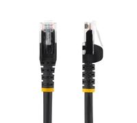 StarTech 5m Cat6 Snagless Ethernet Cable, LSZH, Black (N6LPATCH5MBK) | 100W PoE delivery, LSZH, Gold-plated RJ45, Patch Cable, Ethernet Cord, Low Smoke Zero Halogen, 250Mhz, UTP, 10Gbps