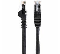 StarTech 5m Cat6 Snagless Ethernet Cable, LSZH, Black N6LPATCH5MBK