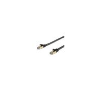 StarTech CAT6a Ethernet Cable 5m - 10Gbps Shielded STP RJ45 Snagless 100W PoE w/ Strain-Relief Black