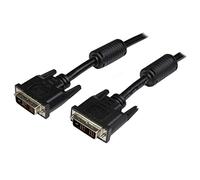 StarTech.com 5m DVI-D Single Link Cable - M/M DVI-D Monitor Cable - DVI-D 1920x1200 Cable - Video Monitor Cable M/M - Black 5 meter (DVIDSMM5M)