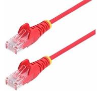 Startech 5M Red Slim Cat6 Ethernet Cable Snagless Rj45 Utp Lszh 28Awg Pure Bare