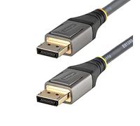 StarTech.com 16ft (5m) VESA Certified DisplayPort 1.4 Cable - 8K 60Hz HDR10 - Ultra HD 4K 120Hz Video - DP 1.4 Cable / Cord - For Monitors/Displays - DisplayPort to DisplayPort Cable - M/M