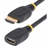 Startech 6.6Ft 2M Hdmi 2.0 Extension Cable High Speed Hdmi Port Saver Cable 4K 6