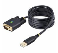 Startech 6.6Ft 2M Usb To Serial Adapter Cable Com Retention Ftdi Db9 Rs232 Inter