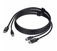 Startech 6Ft 1.8M Displayport And Usb 5Gbps Kvm Cable 4K 60Hz Universally Compat