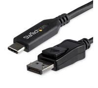StarTech 6ft (1.8m) USB C to DisplayPort 1.4 Cable - 4K/5K/8K USB Type-C to D...