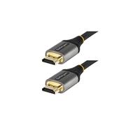StarTech.com 6ft (2m) Premium Certified HDMI 2.0 Cable - High Speed Ultra HD 4K 60Hz HDMI Cable with Ethernet - HDR10, ARC - UHD HDMI Video Cord - For UHD Monitors, TVs, Displays - M/M