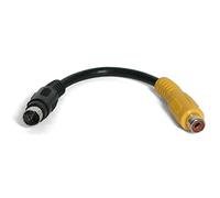 StarTech SVID2COMP 6in S-Video to Composite Video Adapter Cable