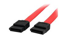 StarTech 6in SATA Serial ATA Cable, Red, 150/300 (SATA6) | SATA (F) to SATA (F)