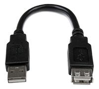 StarTech.com USBEXTAA6IN 6in USB 2.0 Extension Adapter Cable A to A