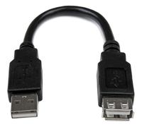 StarTech USB 2.0 Extension Cable USBEXTAA6IN – A to A (Male to Female) – 6 in