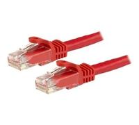 Startech 7.5M Cat6 Ethernet Cable Red Snagless Gigabit 100W Poe Utp 650Mhz Categ