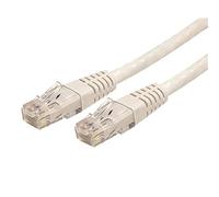 StarTech 7 Feet Molded Cat6 UTP Patch Cable ETL Verified - White