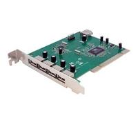 Startech 7 Port Pci Usb Card Adapter 4 X 4-Pin Type A Female Usb 2.0 Usb Externa