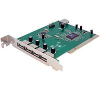 StarTech 7-Port PCI USB Card Adapter (PCIUSB7) | PCI to USB 2.0 Controller Adap