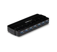 StarTech 7 Port USB 3.0 Hub 5Gbps 1m Cable Black (ST7300USB3B)