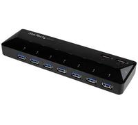 STARTECH - 7 Port USB 3.0 Hub with 2x 2.4A Fast Charging Ports - Bus Powered