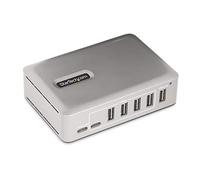 StarTech.com 7-Port USB-C Hub - 5x USB-A + 2x USB-C - Self-Powered w/65W Power Supply - USB 3.1 10Gbps - Desktop/Laptop USB Hub w/3ft USB-IF Certified Locking Cable - USB C Hub
