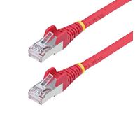 StarTech 7ft Red Cat6A Ethernet Cable, Snagless RJ45, 10GbE, 100W PoE++, S/FTP, 500MHz, 27AWG Pure Bare Copper, LSZH