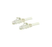 StarTech.com CAT6 Ethernet Cable N6PATC7MWH - 7m White, 650MHz, 100W PoE, RJ45 Snagless