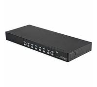StarTech.com 8 Port 1U Rackmount USB KVM Switch Kit with OSD and Cables