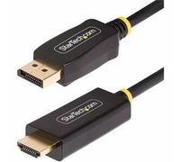 StarTech.com 9.8ft (3m) DisplayPort to HDMI Adapter Cable 4K 60Hz with HDR DP to HDMI 2.0b Active Video Converter DisplayPort Desktop to HDMI Monitor