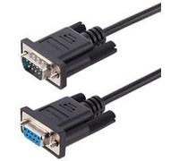 STARTECH 9FMNM-3M-RS232-CABLE LEAD, 9 WAY M-9 WAY F NULL MODEM, 3M