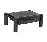 StarTech.com Adjustable Monitor Riser - Drawer - Monitors up to 32”- Adjustable Height - Monitor Stand - Computer Monitor Riser (MONSTADJD)