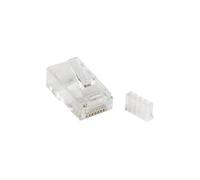 StarTech Cat.6 RJ45 Modular Plug for Solid Wire - 50 Pack - RJ-45