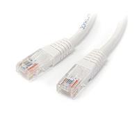 StarTech Cat5e Ethernet Cable 15m RJ45 UTP White Gigabit M45PAT15MWH