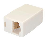 StarTech Cat5e Keystone Coupler 10-Pack, RJ45 F/F Inline, Modular | Extends network cable runs, Bulk multipack for IT deployments, Structured cabling, Dual RJ45 female connectors