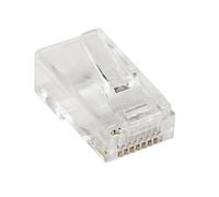 StarTech.com Cat5e RJ45 Stranded Modular Plug Connector - 50 Pkg - Bulk Cat 5e Plugs - 50x RJ45 Ends (CRJ4550PK)