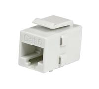 StarTech.com White Cat 6 RJ45 Keystone Jack Network Coupler - F/F