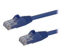 StarTech.com 2m CAT6 Ethernet Cable - Black CAT 6 Gigabit Ethernet Wire -650MHz 100W PoE RJ45 UTP Network/Patch Cord Snagless w/Strain Relief Fluke Tested/Wiring is UL Certified/TIA