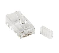 Cat 6 Rj45 Modular Plug For Solid Wire - 50 Pack