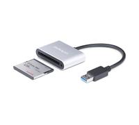 StarTech CFast 2.0 Card Reader/Writer USB-A 3.0 UASP, 5Gbps (CFASTRWU3) | USB powered, 8in attached cable, Hot-swap, Plug and play, USB 2.0 back-compatible, OS independent
